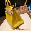 Hermes Birkin25 Crocodile Niloticus M9 / mimosa Gold Hardware Full Handmade 010