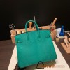 Hermes Birkin 25cm Lizard 1K /Bambou  Gold Hardware Full Handmade 038