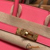 Hermes Birkin 25cm Epsom U5 /Rose Lipstick Gold Hardware Full Handmade 044