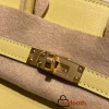 Hermes Birkin 25cm swift 1Z/Jaune Poussin Gold Hardware Full Handmade 070