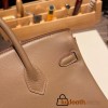 Hermes Birkin 25cm swift 0M/Chai & X9 /Mauve Sylvestre Full Handmade 075