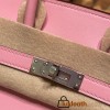 Hermes Birkin 25cm swift 5P /Pink Silver Hardware Full Handmade 082
