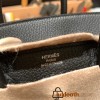 Hermes Birkin 25cm togo 89/Black (Noir) Silver Hardware Full Handmade 090