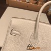 Hermes Birkin 25cm togo 10 /Craie Gold Hardware Full Handmade 096