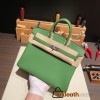 Hermes Birkin 25cm togo 6G/ PELOUSE Silver Hardware Full Handmade 102