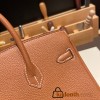 Hermes Birkin 25cm togo 37 /Gold Silver Hardware Full Handmade 105