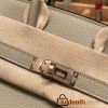 Hermes Birkin 25cm togo 81 /Gris Tourterelle  Rose Gold  Hardware Full Handmade 110