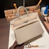 Hermes Birkin 25cm togo 81 /Gris Tourterelle Gold Hardware Full Handmade 111