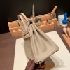 Hermes Birkin 25cm togo 81/Gris Tourterelle Gold Hardware Full Handmade 112