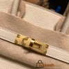 Hermes Birkin 25cm togo 10/Craie Gold Hardware Full Handmade 113