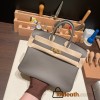 Hermes Birkin 25cm togo 8F/Etain  Rose Gold  Hardware Full Handmade 120