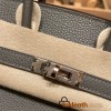 Hermes Birkin 25cm togo 8F/Etain  Rose Gold  Hardware Full Handmade 120