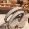 Hermes Birkin 25cm togo new stock Birkin 80/Pearl Grey Silver Hardware Full Handmade 141