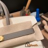 Hermes Birkin 25cm togo new stock Birkin 10 /Craie & M8 /Gris Asphalt Full Handmade 142