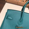 Hermes Birkin 25cm togo Z6 /Malachite Gold Hardware Full Handmade 149