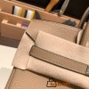 Hermes Birkin 25cm togo 14/Beige Silver Hardware Full Handmade 151