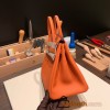 Hermes Birkin 25cm togo 93 /Orange Gold Hardware Full Handmade 159