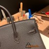 Hermes Birkin 25cm togo 37/Gold & 46 /Ebene Silver Hardware Full Handmade 160
