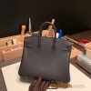 Hermes Birkin 25cm togo 46/Ebene Gold Hardware Full Handmade 162