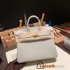 Hermes Birkin 25cm togo 80/Pearl Grey  Gold Hardware Full Handmade 167