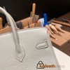Hermes Birkin 25cm togo 80/Pearl Grey  Gold Hardware Full Handmade 167