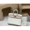 【Birkin Bag 】Togo 25cm 0T MUSHROOM  Silver 