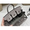 【Birkin Bag 】Togo 25cm M8 Gris AsphaltSilver
