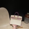 【Birkin 25cm Togo 】10 Craie    ×P9 Anemone   Gold 