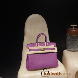 【Birkin 25cm Togo 】P9 Anemone ×8W Rose Azalee  Gold 