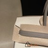 【Birkin 25cm Togo】10 Craie ×M8 Gris Asphalt Gold 