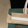 【 HERMES】Birkin 25 Z6 Malachite   Togo  Silver