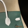 【 HERMES】Birkin 25 Z6 Malachite   Togo  Silver