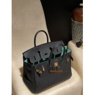 【NEW】 HERMES Birkin 25 Togo  89 Black   Gold 
