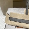 【2024-2025 NEW】 HERMES Birkin 25 Togo  80 Gris perle ×0L Gris Meyer Silver