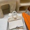 【Bag 】 HERMES Birkin 25 Togo  10 Craie   Gold 