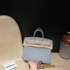 【 HERMES】Birkin 25 Tc   J7 Blue Lin   ×D0 Beige de Weimar Silver