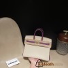 【NEW】 HERMES Birkin 25 Togo  10 Craie ×P9 Anemone    Gold 
