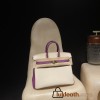 【NEW】 HERMES Birkin 25 Togo  10 Craie ×P9 Anemone    Gold 