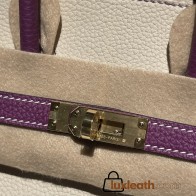 【NEW】 HERMES Birkin 25 Togo  10 Craie ×P9 Anemone    Gold 