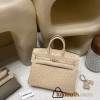 S2 Trench Gold Hardware Hermès Birkin Ostrich 25cm High-End Custom-Made Birkin 25cm South African KK Ostrich  