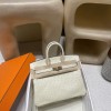Hermès Birkin Ostrich 25cm Made-to-Order Shipment 25 Birkin South African KK Ostrich 3C/Parchemin Gold Hardware  