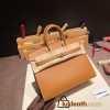 Hermes Birkin25 sellier Epsom 37 Gold Full Handmade birkin25-w015