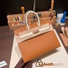 Hermes Birkin25 sellier Epsom I2 Nata Full Handmade birkin25-w018