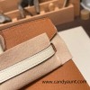 Hermes Birkin25 sellier Epsom I2 Nata Full Handmade birkin25-w018