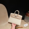 Birkin25 sellier Epsom 10/ Craie Silver Hardware Full Handmade