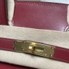 Hermès 30 Birkin Sellier Box  55/Rouge H Gold Hardware Box  