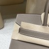 Hermès 30 Birkin Sellier Saddle Stitch Epsom 18 / Étoupe Grey  Gold Hardware  Epsom