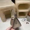 Hermès 30 Birkin Sellier Saddle Stitch Epsom 18 / Étoupe Grey  Gold Hardware  Epsom