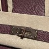Hermès Birkin Sellier Saddle Stitch Epsom 0G / Rouge Sellier  Rose Gold Hardware  Epsom