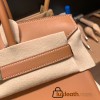Hermes Birkin 30cm Jonathan 37/Gold Silver Hardware  Full Handmade birkin30-013
